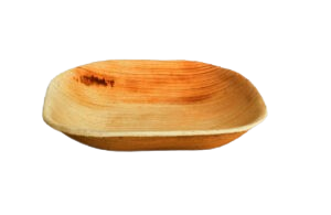 5” SQUARE PALM LEAF PLATE