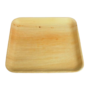 10″ SQUARE PALM LEAF PLATE