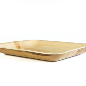 7″ SQUARE PALM LEAF PLATE