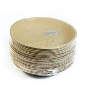 9” ROUND PALM LEAF PLATE